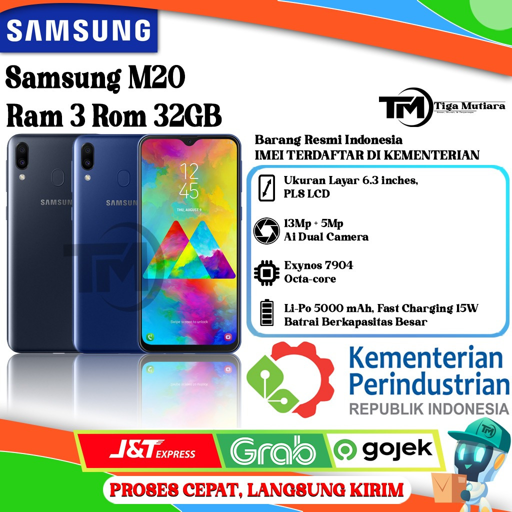 Samsung M20 Ram 3 Rom 32GB