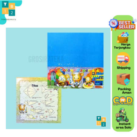 

Kertas Lipat Origami Dua Muka 20 Lb