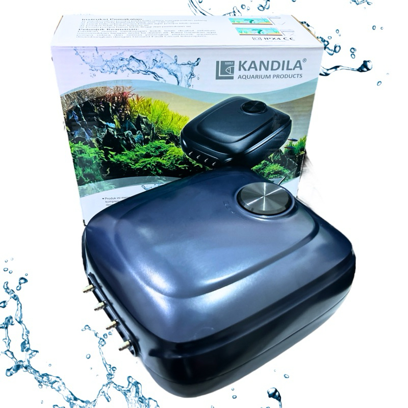 Kandila KD 9904 Z Pompa Udara Airpump Aquarium Aerator 4 Lubang Output