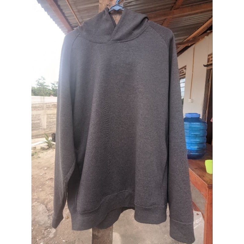 Uniqlo sweat dry scuba pullover hodie