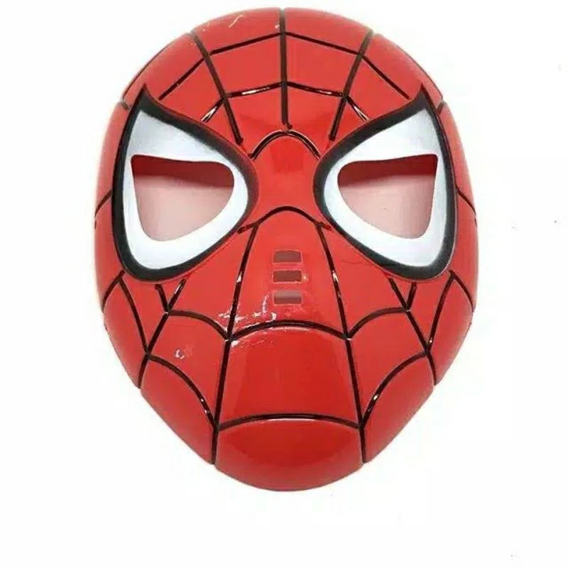 topeng spiderman / topeng pesta / topeng anak / topeng plastik