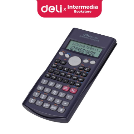 

Deli - Kalkulator Scientific 1710 / Calculator Rumus Program