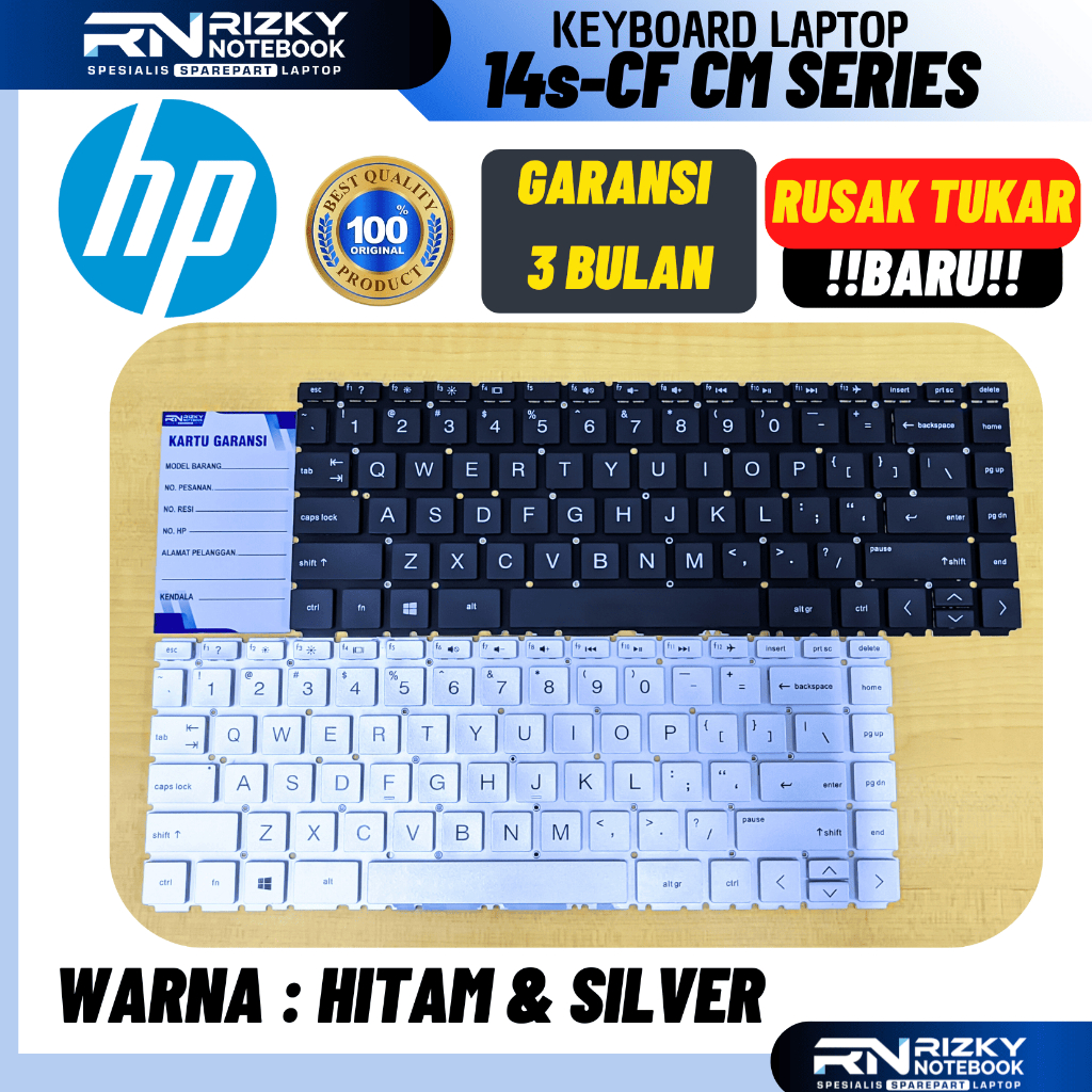 KEYBOARD LAPTOP | KEYBOARD LEPTOP 14-CF Series, HP 14S-CF Series, HP 14-DF HP 14-MA HP 14-CK Series