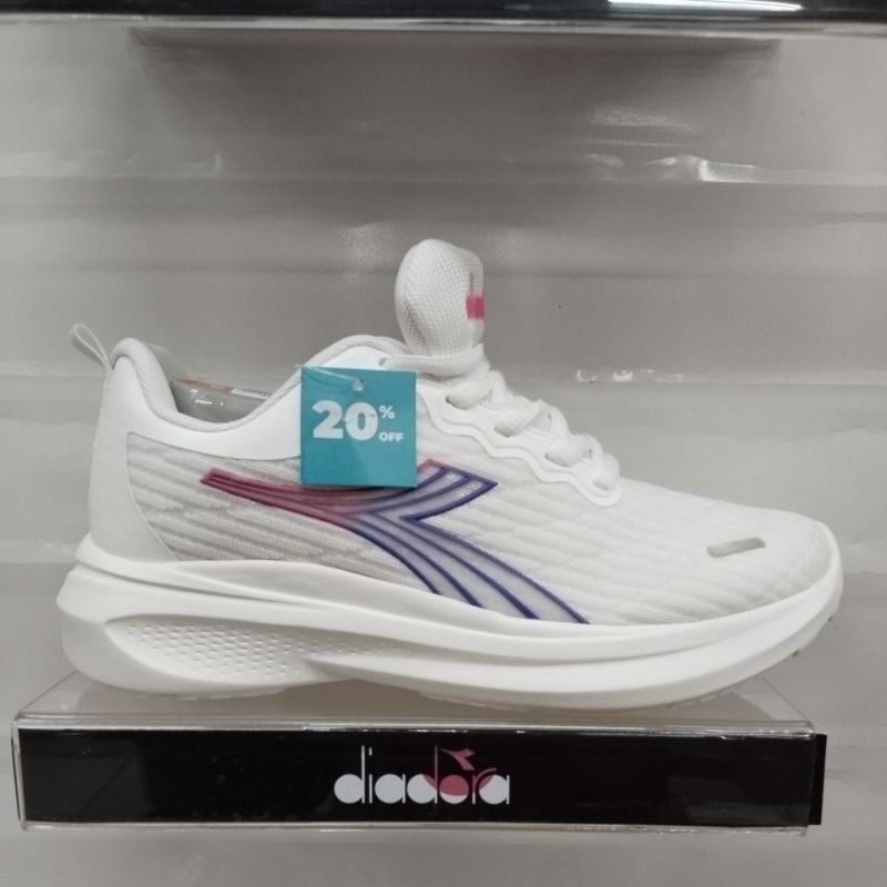 DIADORA MARKIST X24F1205W WHITE RUNNING WOMEN SHOES ORIGINAL