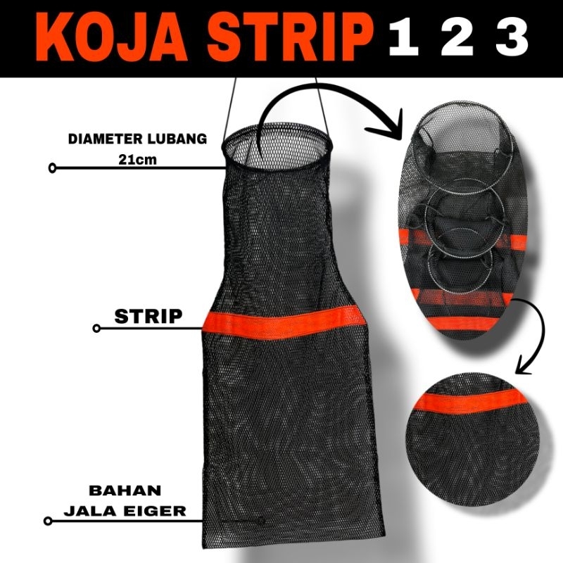 Koja strip-Koja korang-Koja ikan besar dan kecil-koja ikan sungai-koja ikan laut-koja ikan mas besar