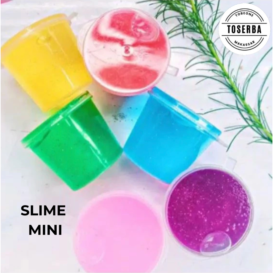 (SUPER STRECHY) Clear Slime Berkualitas Tidak Lengket Slime Bening Beraroma Termurah Aman Untuk Anak