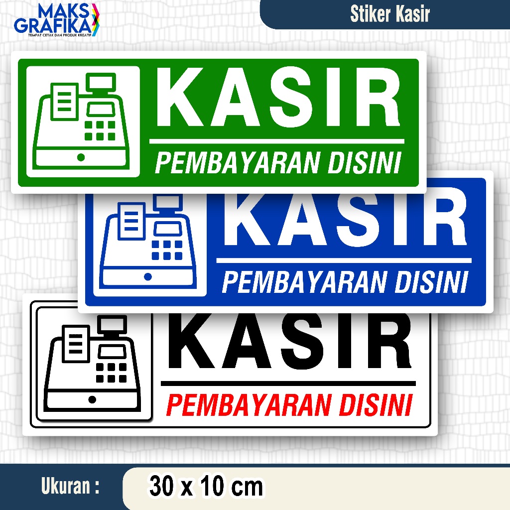 

STIKER KASIR | STIKER