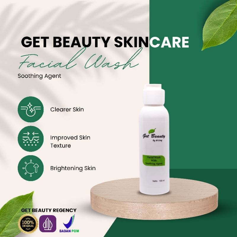 GET BEAUTY Facial wash Soothing agent