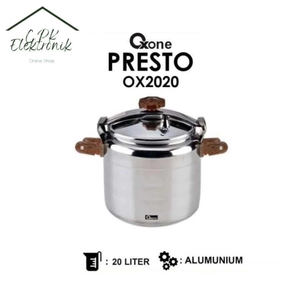 Panci Presto Alumunium Oxone OX 2020 [20 Liter]