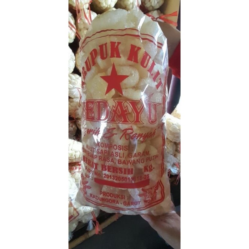 

KERUPUK KULIT ASLI GARUT 250gr