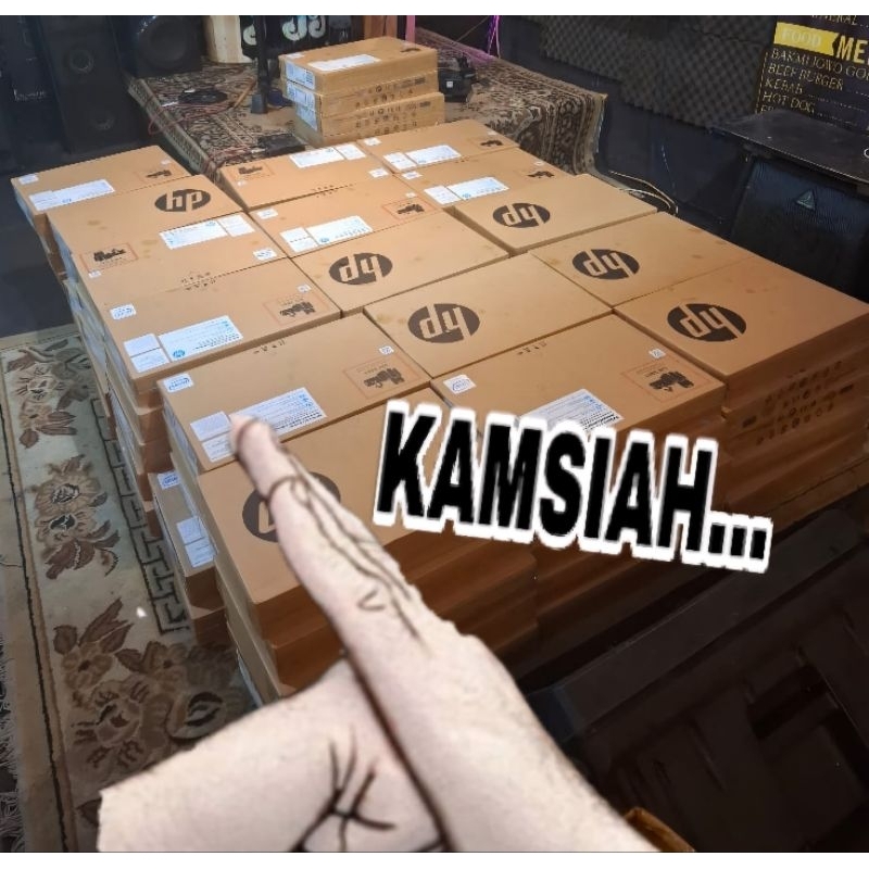 Promo LAPTOP LEPTOP BARU MEREK HP INTEL CORE I3-6006U RAM 4GB HDD 1TB WINDOWS 10 NEW/BARU