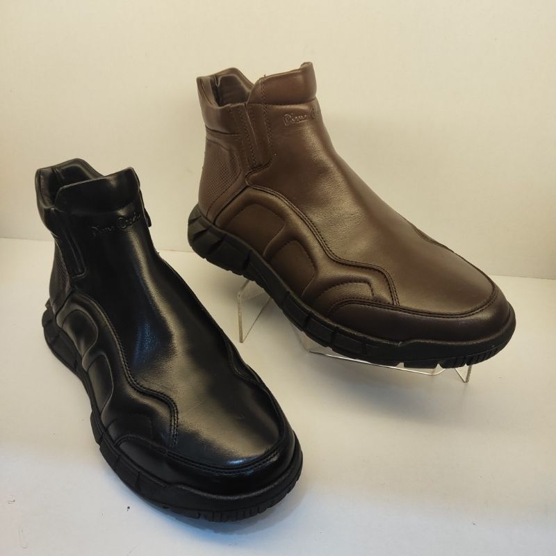 sepatu boot casual pria pierre cardin 1814