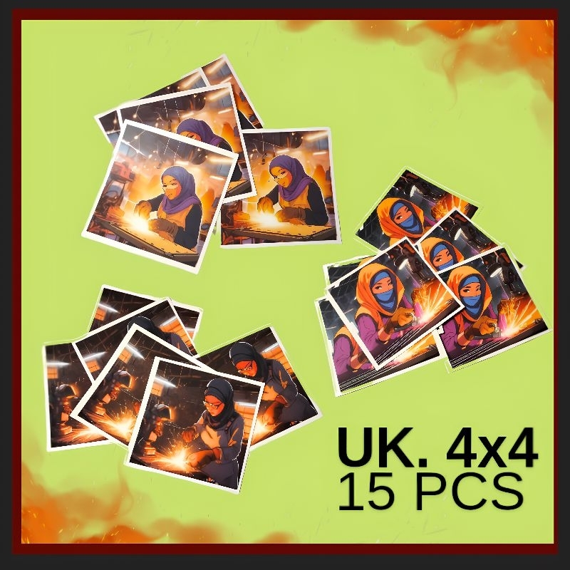 

Stiker Pengelasan Wanita