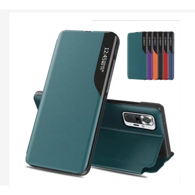 Case Infinix Note 12 Smart 7Smart 5 Smart 6 Flip Case Smart View Leather Clear View Cover Magnet