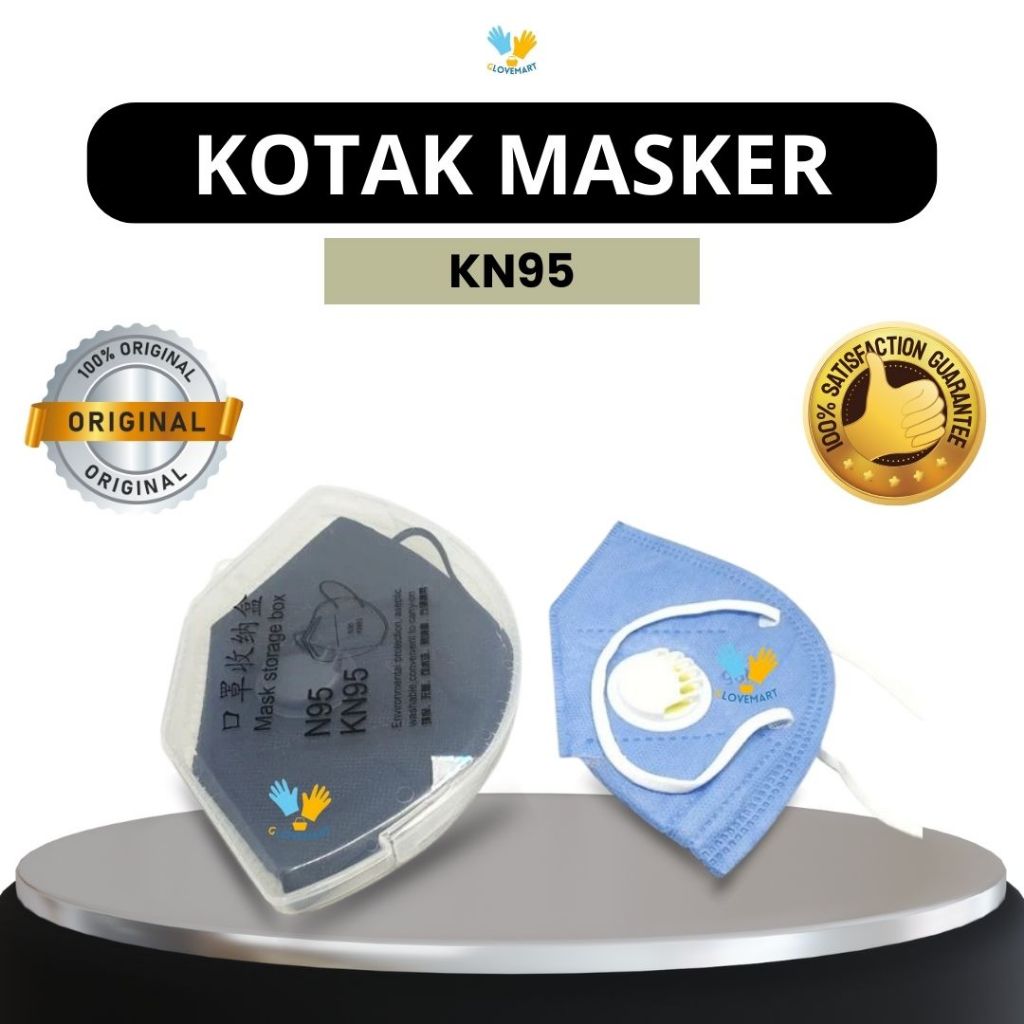 Kotak Masker / Kotak Masker Earloop / Kotak Masker KN95 / Tempat Masker