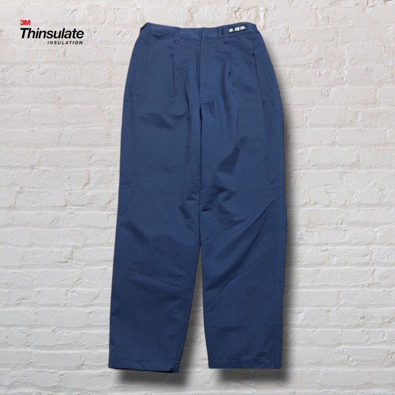 Size 28-31 Celana Panjang Snowpants Outdoor Waterproof Thinsulate Insulation 3M Blue Navy Original S