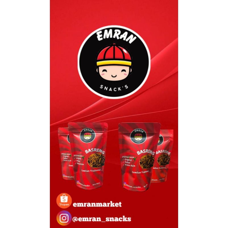 

Basreng Emran - Baso Goreng Daun Jeruk