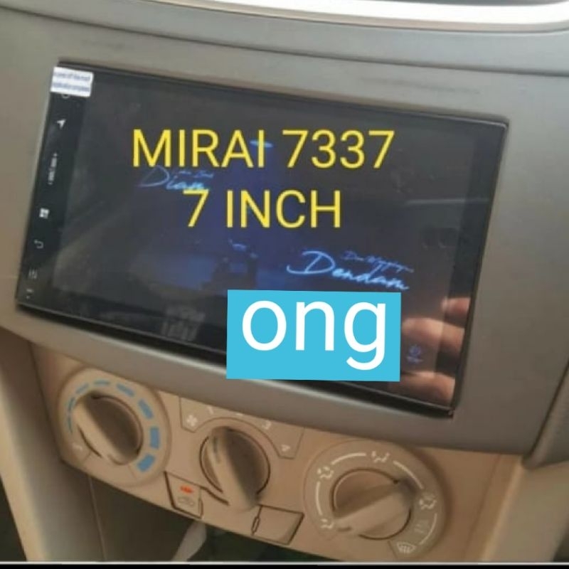 anti gores head unit mirai 7337 universal 7inch high quality