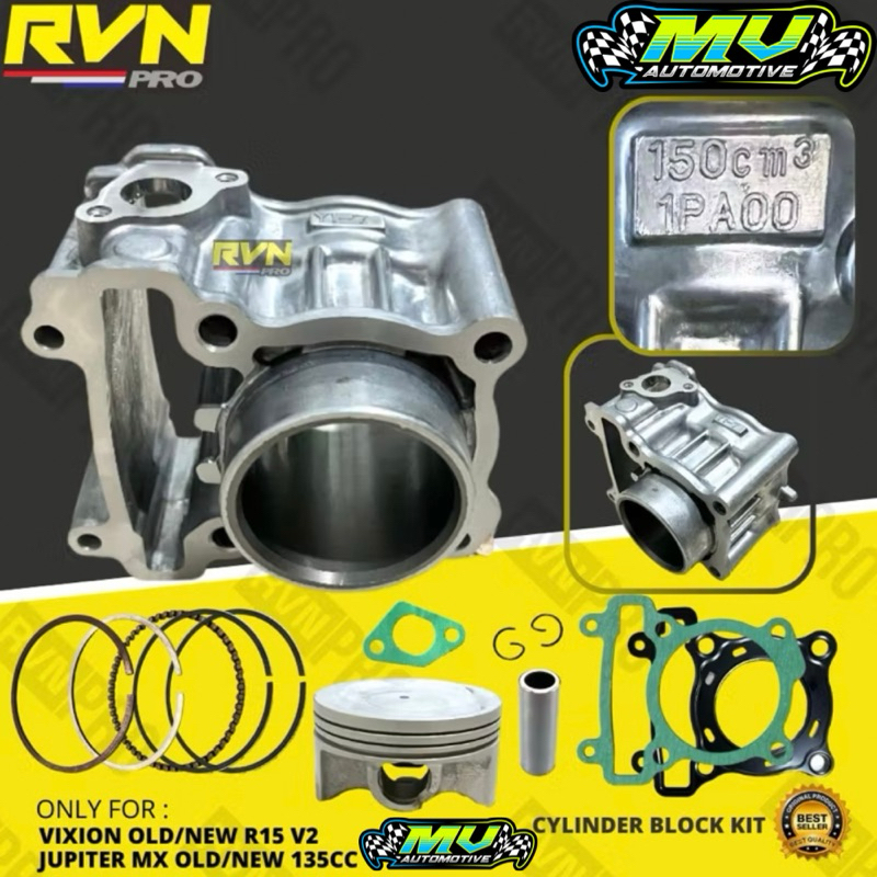 RVN Blok Seher Boring Vixion Old - Vixion New - R15 - Jupiter Mx Old - Jupiter Mx New Original RVN K