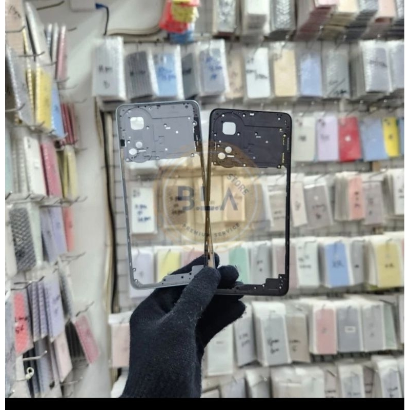 TULANG TENGAH  - BEZEL  - TUTUP MESIN MEDDLE OPPO A98 5G