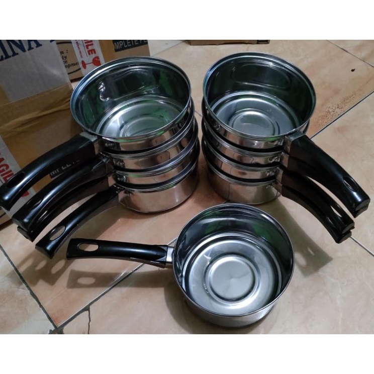 Harga Terbaik  paket Panci godokan rebus panci mie panci susu Setengah lusin6 biji