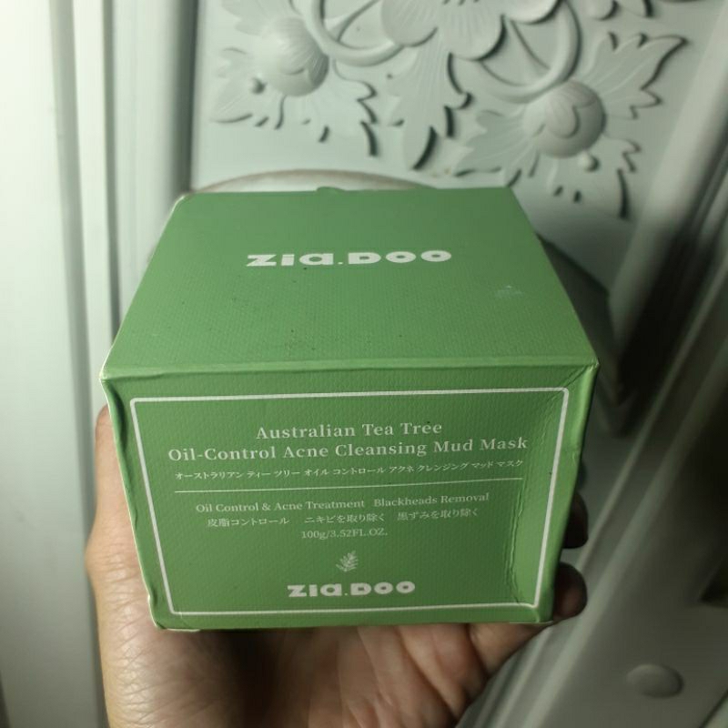 (N) ZiaDoo Australian Tea Tree Oil-Control Acne Cleansing Mud Mask 100gr
