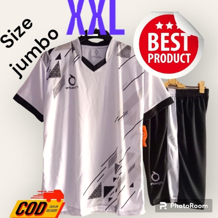 Diskon Surprise baju jersey size jumbo XXL futsal bola setelan badminton