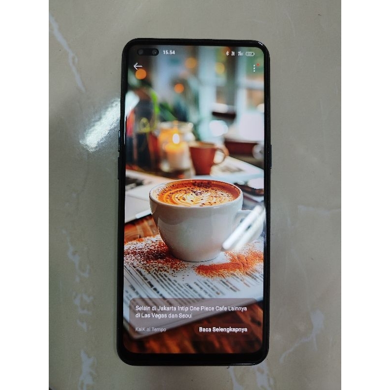 HP OPPO RENO 4 RAM 8/128 SECOND