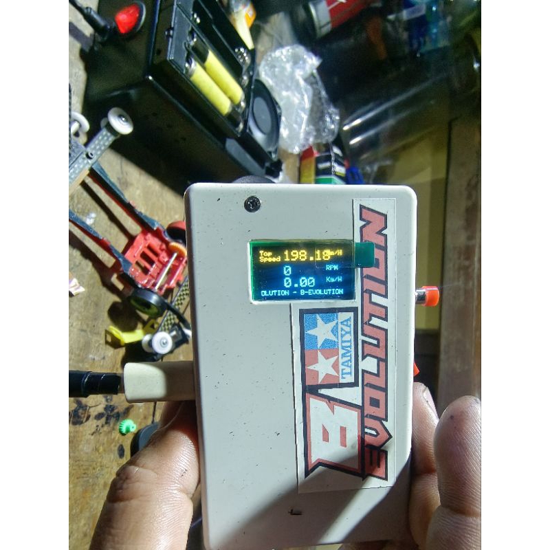 Kilikan dinamo tamiya speed 196-200km/jam