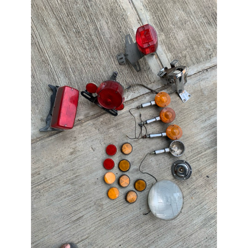lampu belakang yamaha xs650