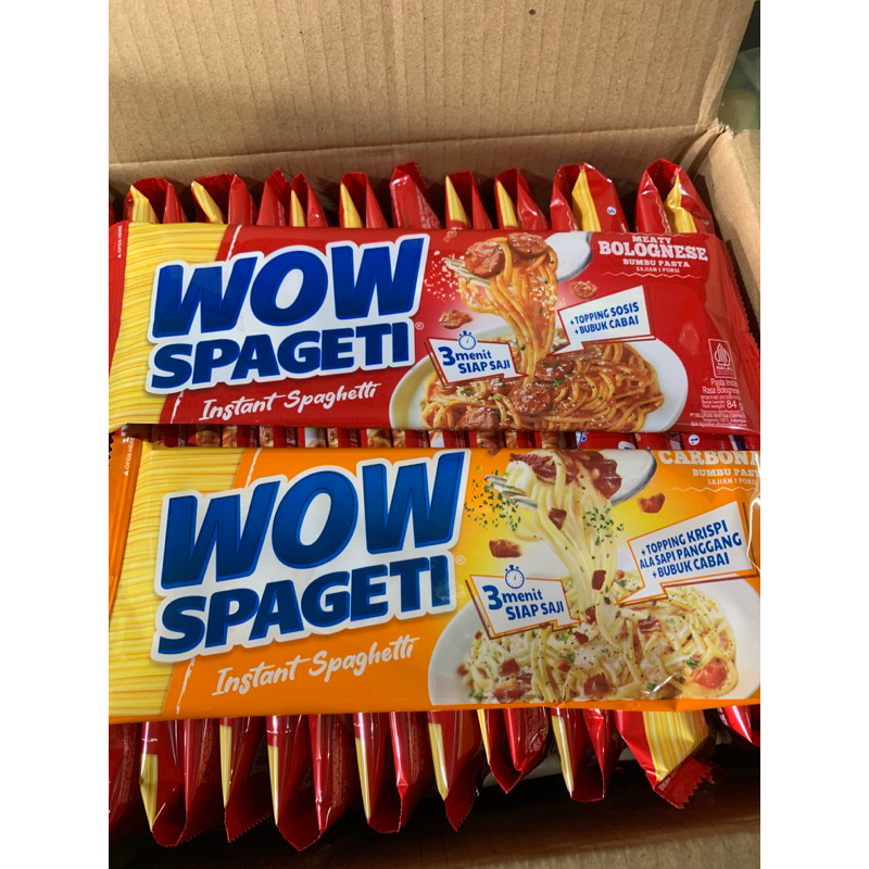 

Wow Spageti 1 pcs 84 gr exp Agustus 2025