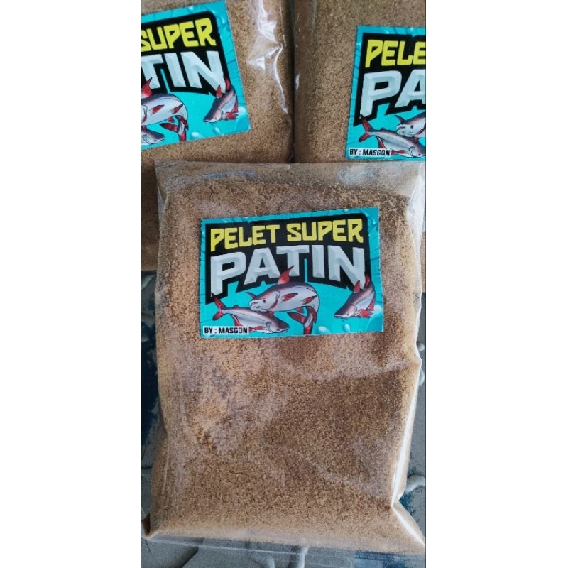 Umpan Pancing / Pakan mancing Patin / Pelet Super Patin Biru
