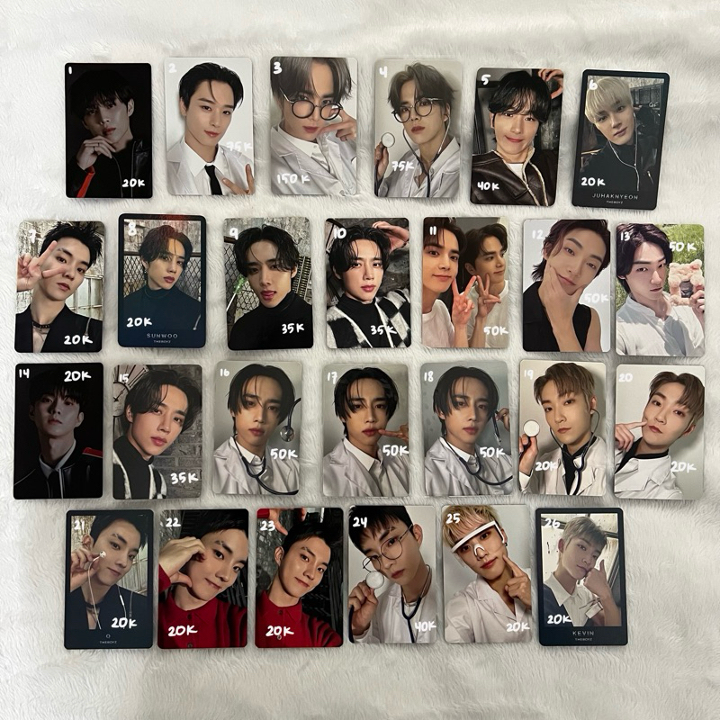 The Boyz Zeneration Encore - Zene II MD Merch PC Photocard // Jacob Younghoon Hyunjae Juyeon Kevin Q
