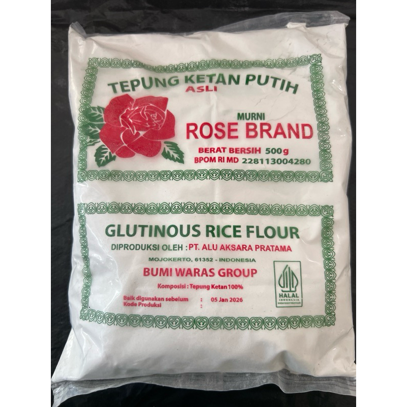 

rose brand tepung ketan