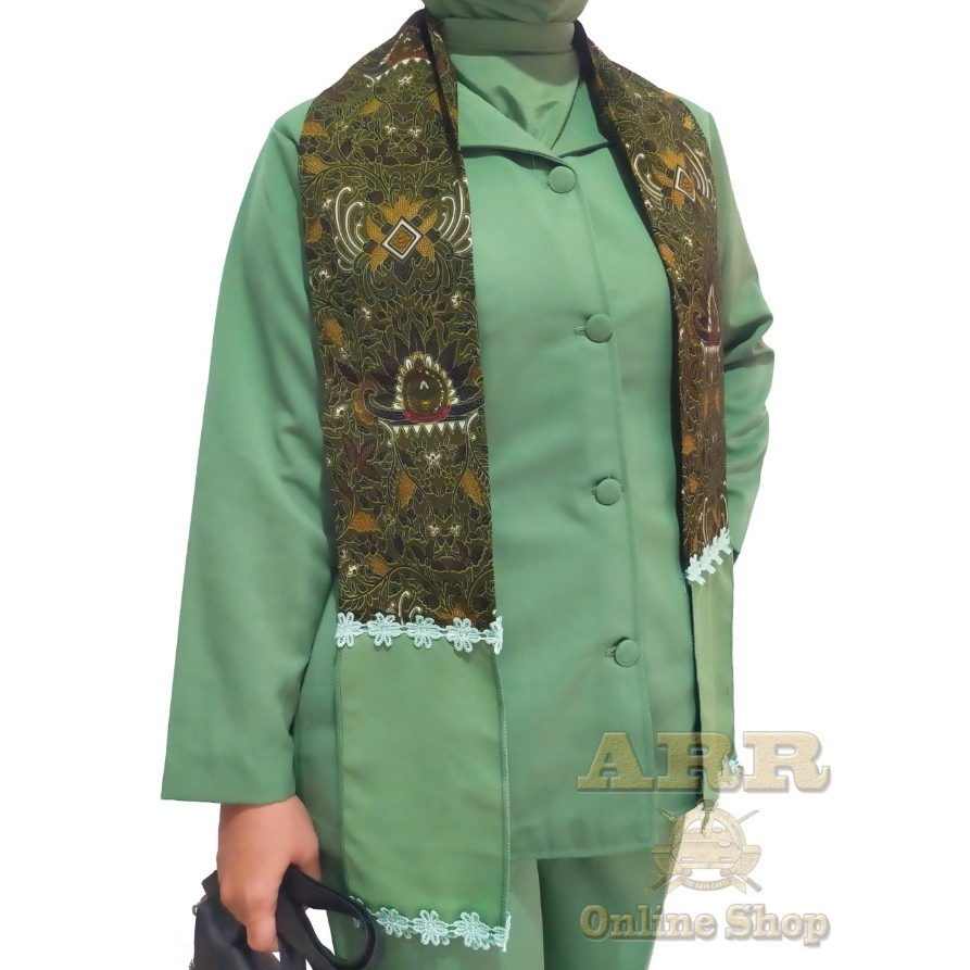 Selendang Syal Persit batik