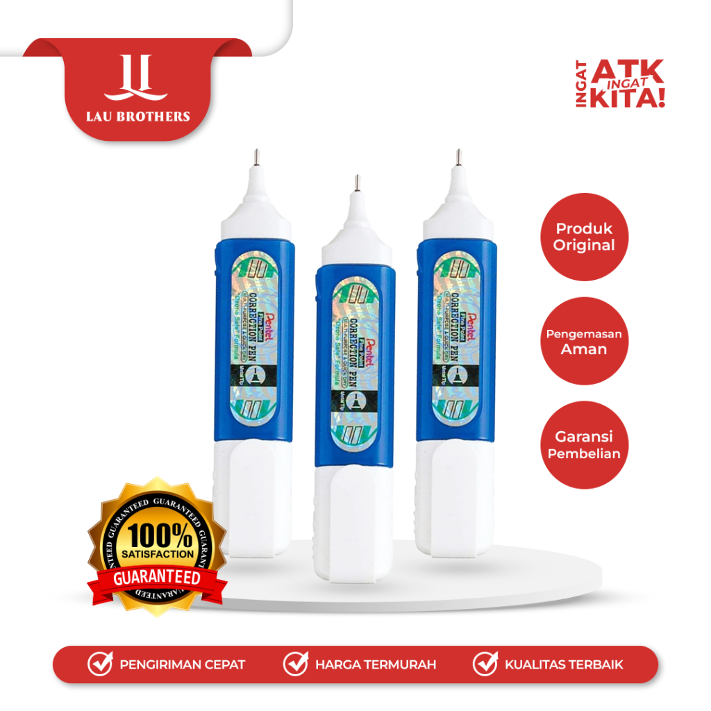 

PENTEL TIPE-X CAIR/ CORRECTION FLUID ZL31W (1PC)