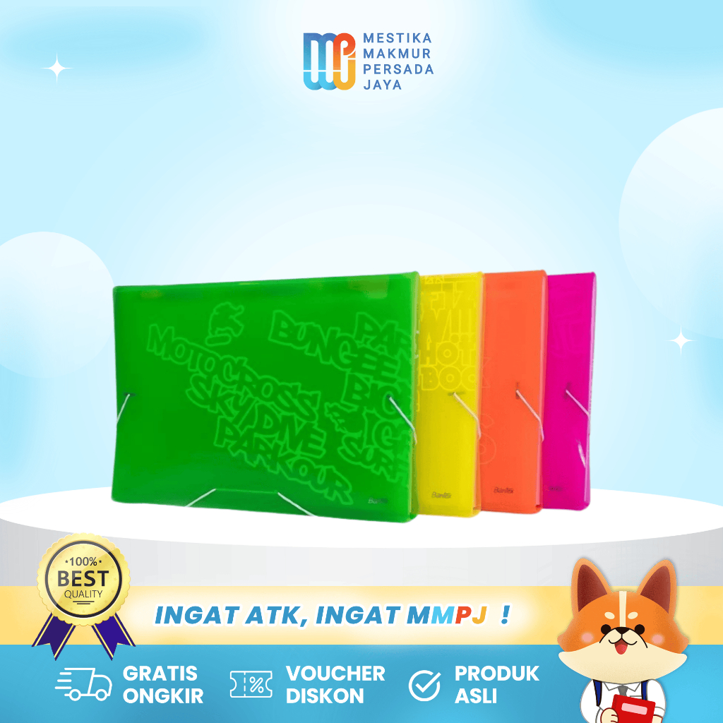 

Bantex Expanding File F4/Folio Jolly Bright 13 Pocket - Tempat Penyimpanan Dokumen/Berkas 3607