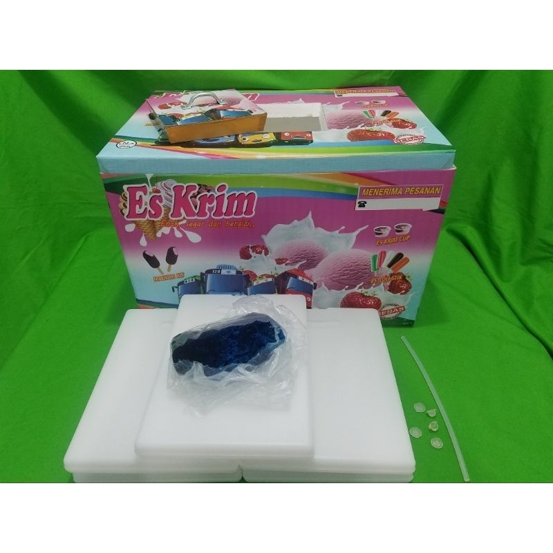 Box Es Krim Besar + Bahan Icepack