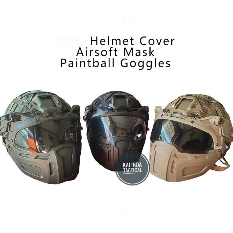 Tactical Helm Protector mask Model cakil Full face