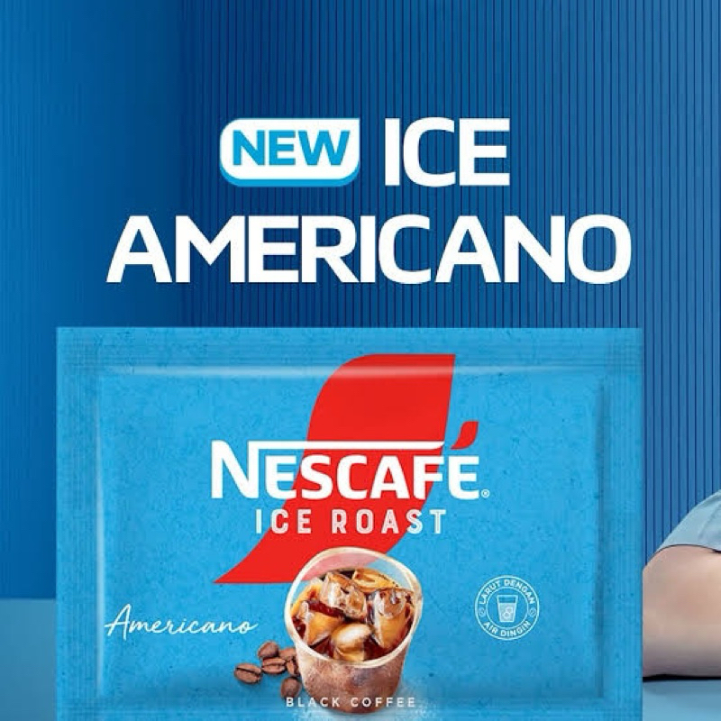 

Nescafe Ice Roast Americano Kopi Hitam Instan(10 x 2gr)