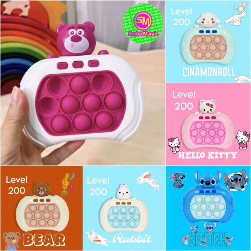 Mainan Game Pop It Elektronik Mini Pop Push - Toys