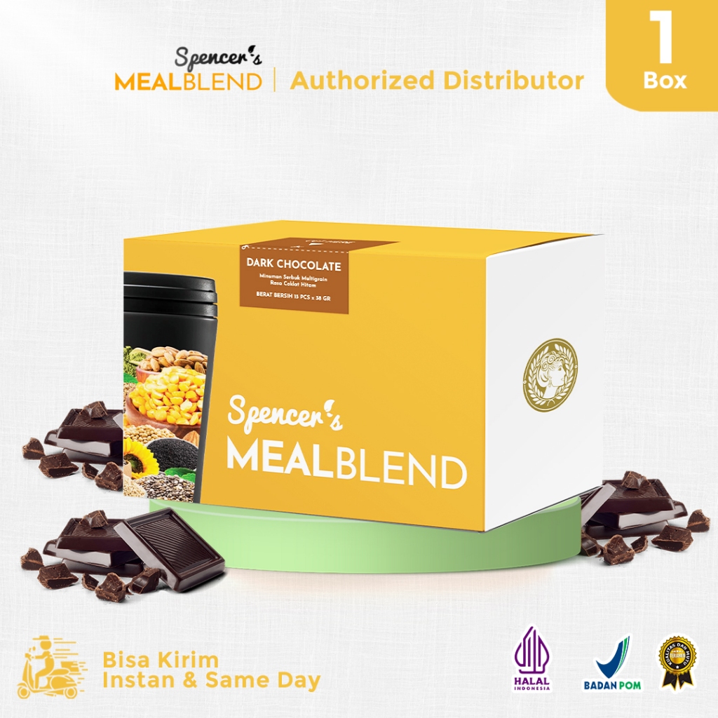 

Spencer's MealBlend 1 Box 15 Sachet - Meal Replacement Solusi Langsing Sarapan Diet Official Store