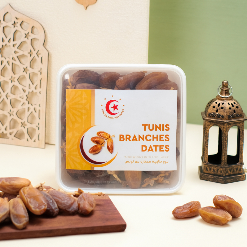 

Kurma Tunis Tangkai 1kg Premium, Kurma Segar dan Lezat, Kurma Berkualitas Asli Tunisia