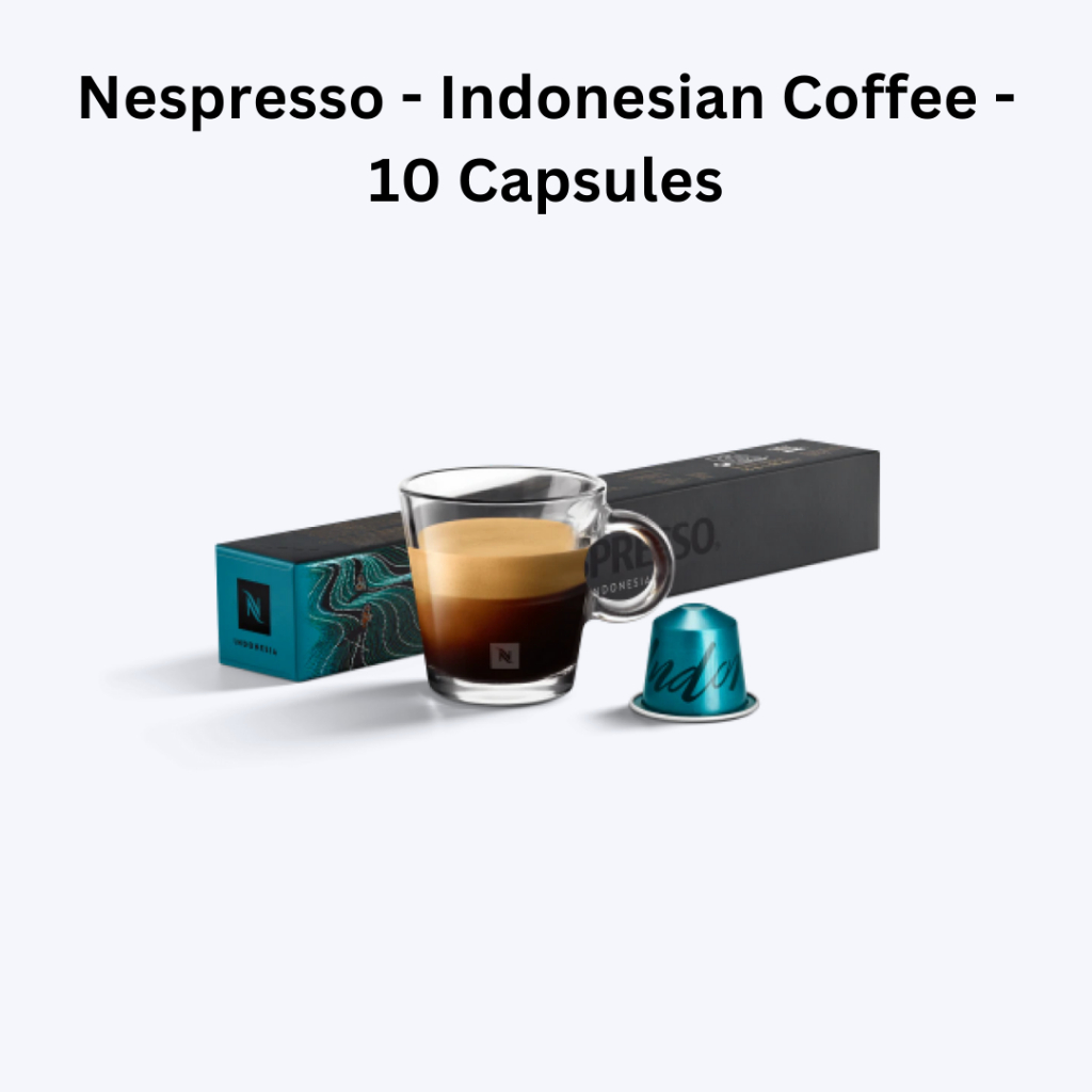 

Nespresso - Indonesian Coffee - 10 Capsules