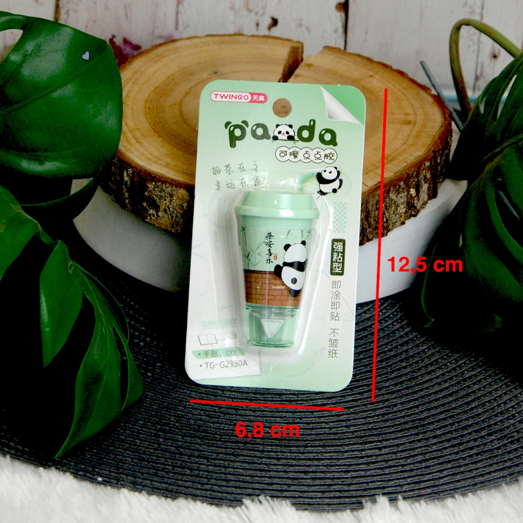 

PANDA GLUE || Lem Tape Twingo Panda || Glue Tape Lem Kertas Perekat