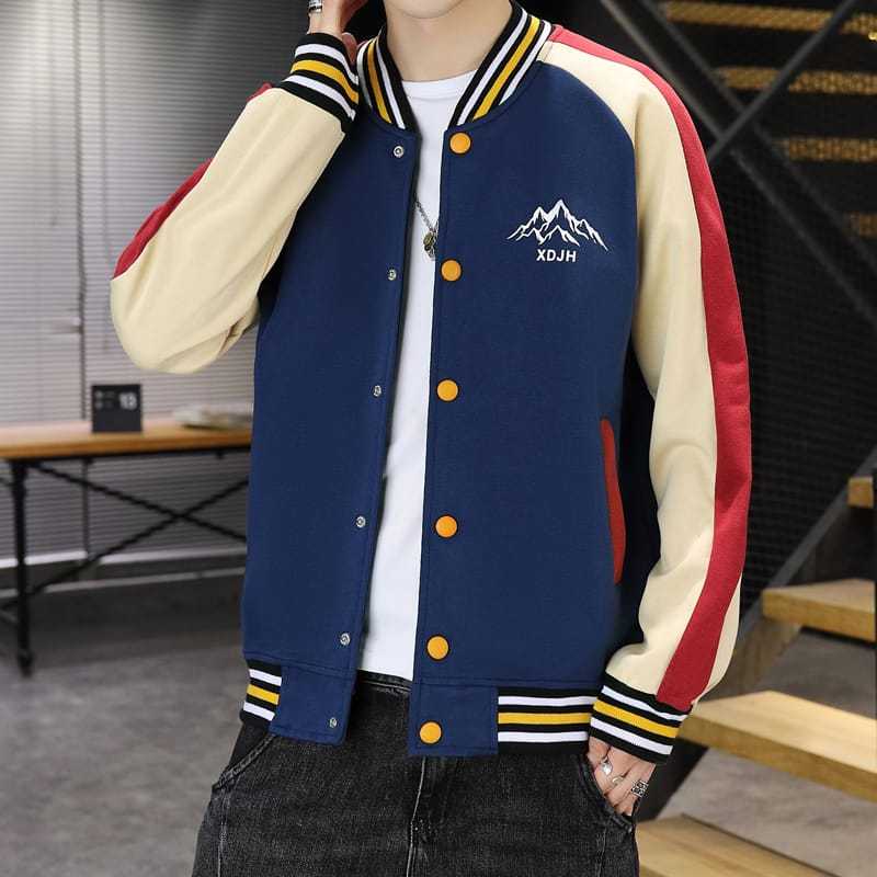 FORWARD JAKET BASEBALL VARSITY KERAH PRIA