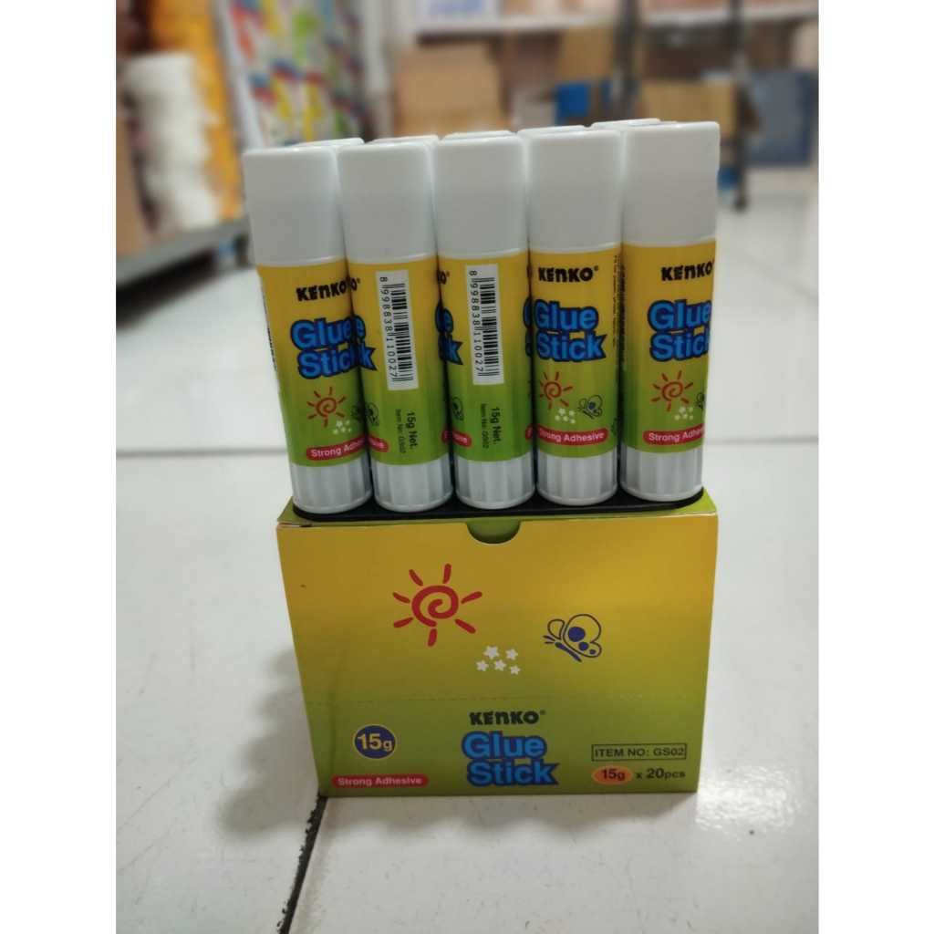 

Lem glue stik 15 gr 1 pack isi 20 pcs