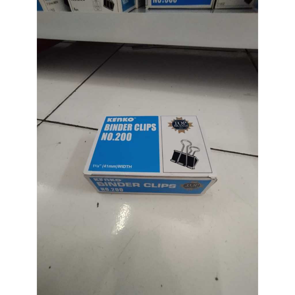 

Binder Clip No.200 1 pack isi 12 pcs