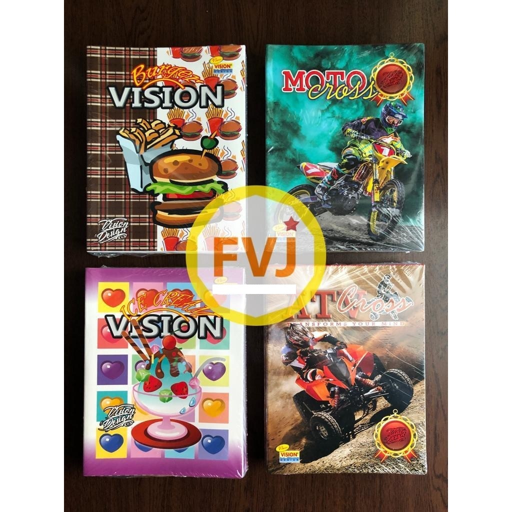 

Buku Tulis 38 harga per pack isi 10 buku - VISION