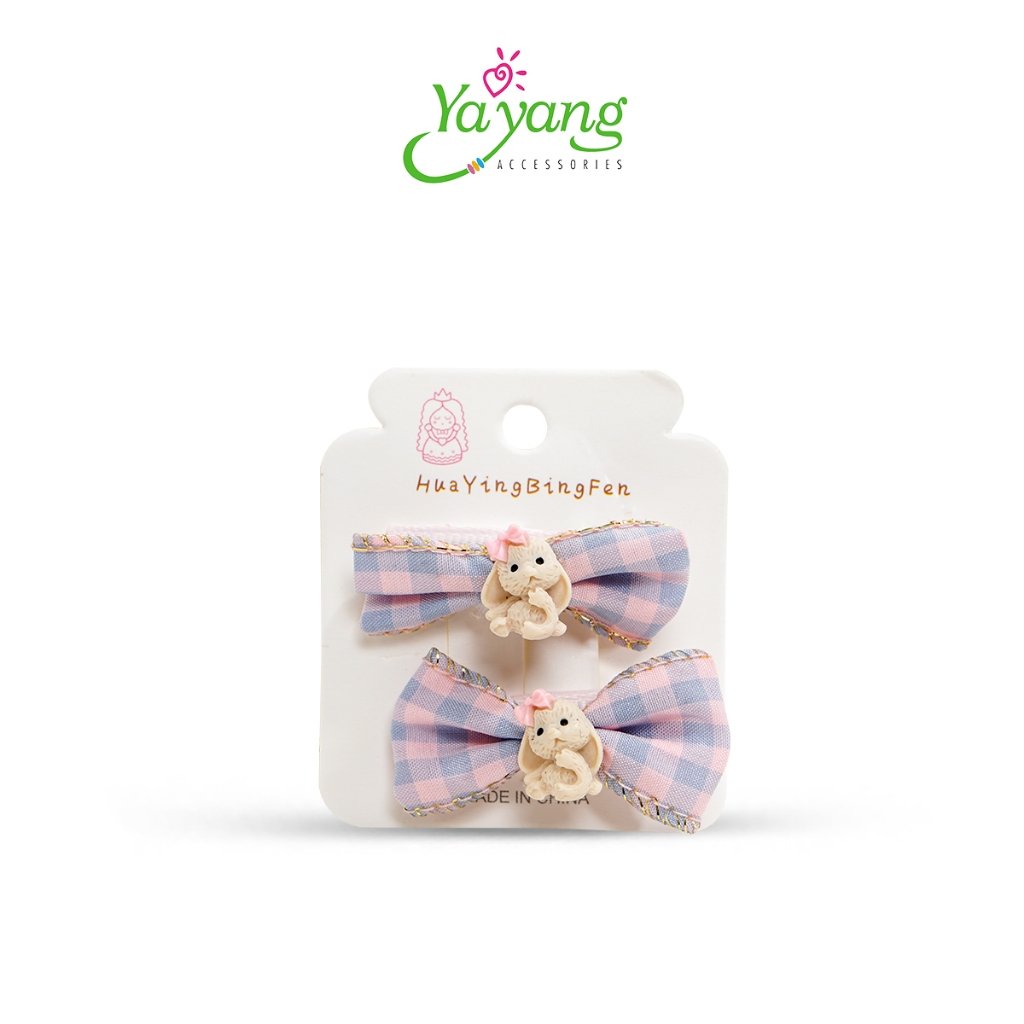 Yayang Jepit Slip Baby Pita Tartan ANIMALS SET 2 - NAJ2008